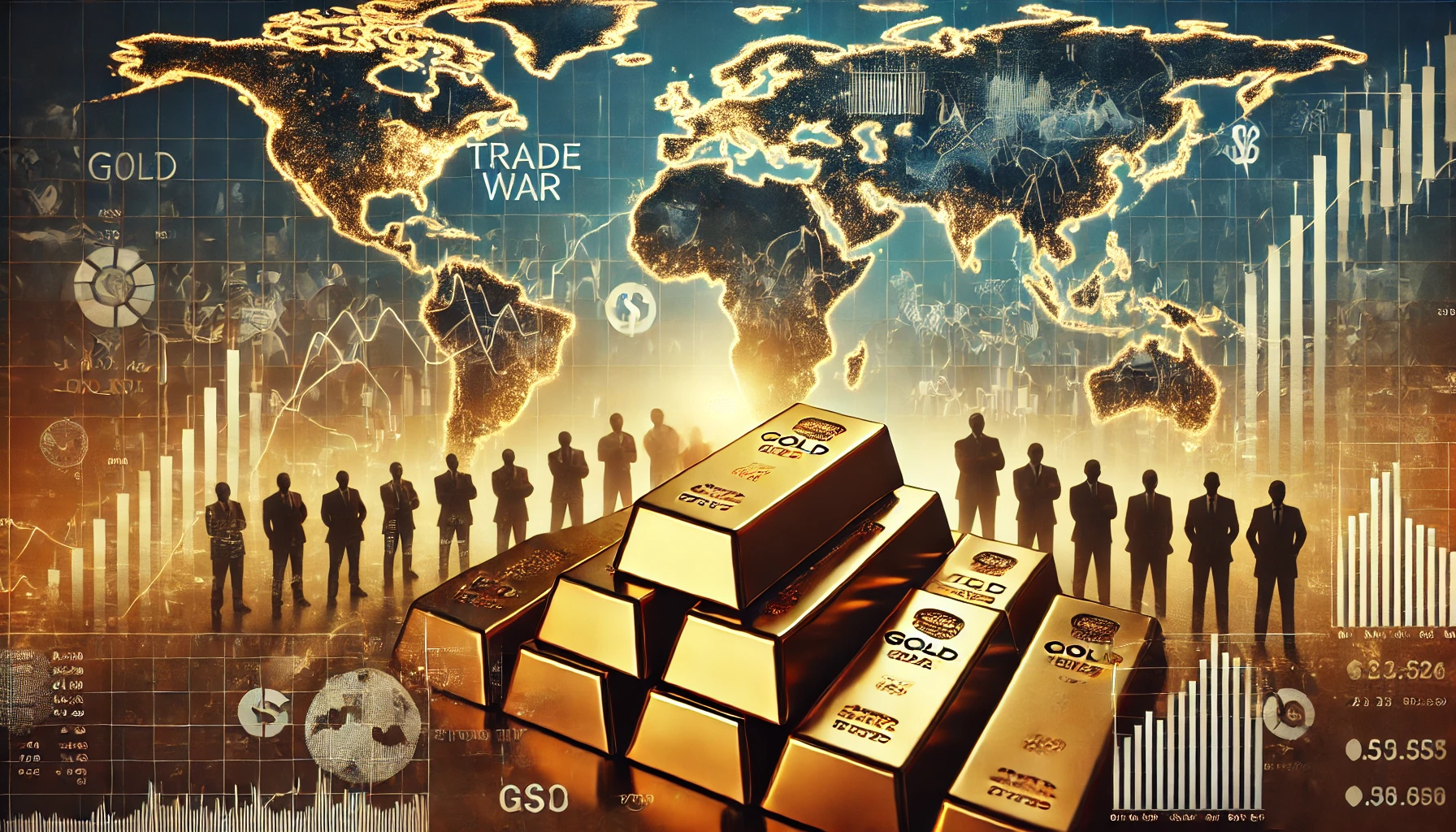 Trade Wars and Geopolitical Tensions Fuel Gold Prices